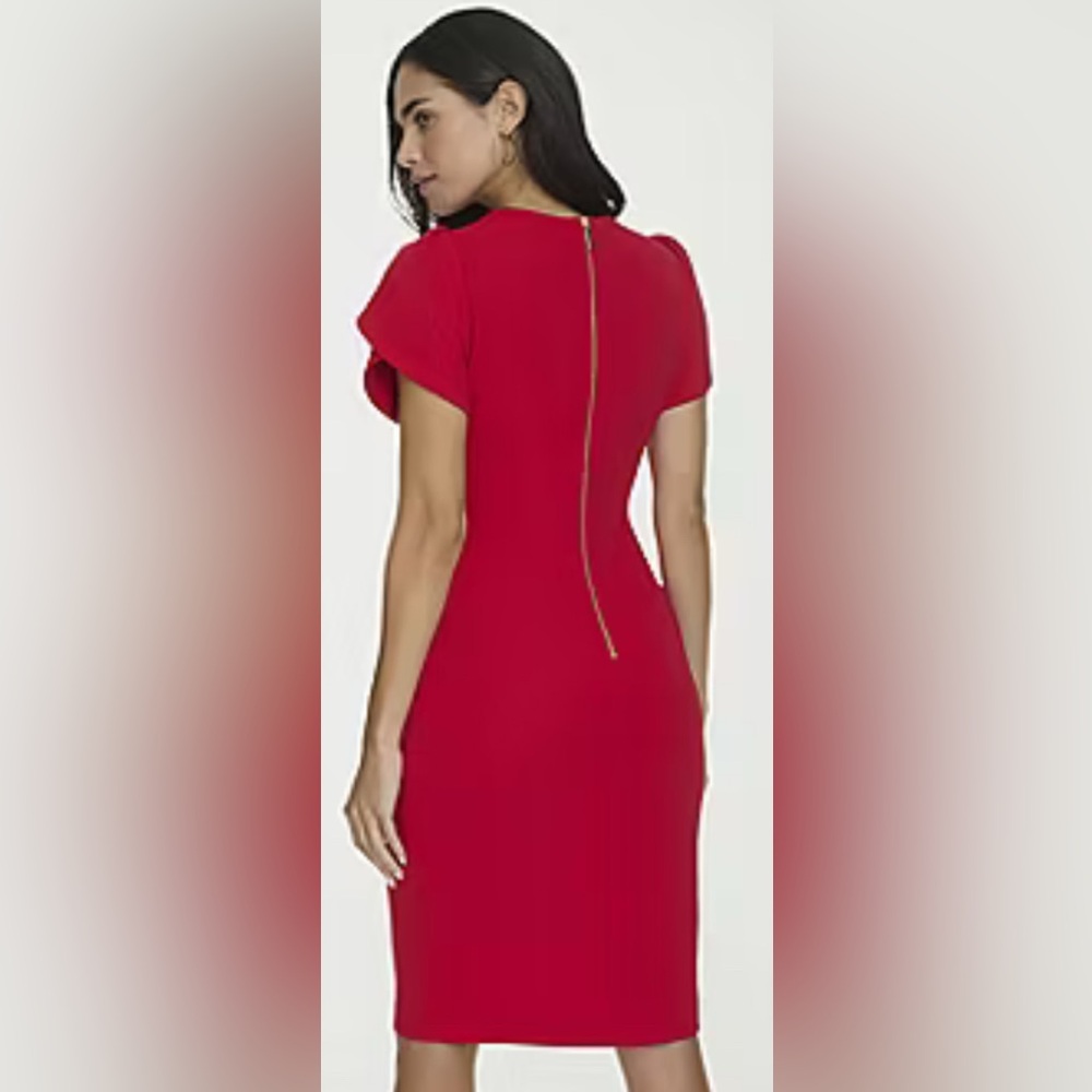 Marc New York Red Midi Dress - Picture 2 of 6